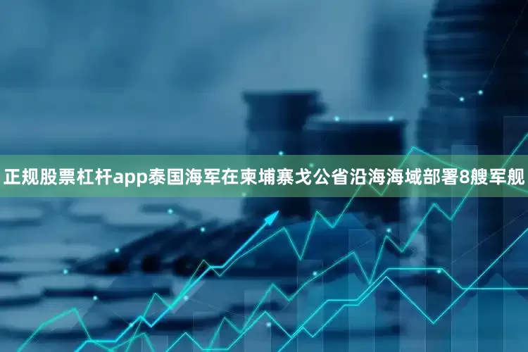 正规股票杠杆app泰国海军在柬埔寨戈公省沿海海域部署8艘军舰