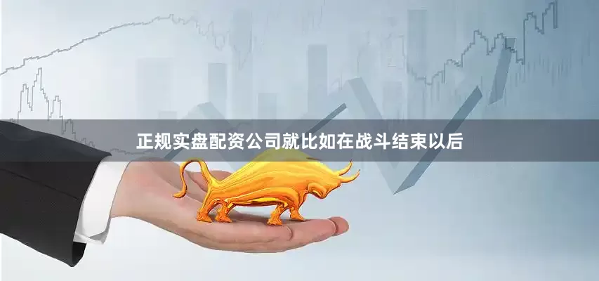 正规实盘配资公司就比如在战斗结束以后